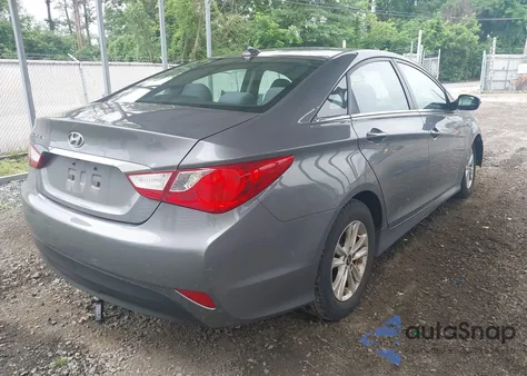 2014 Hyundai Sonata Gls from USA, damaged, VIN 5NPEB4ACXEH879159